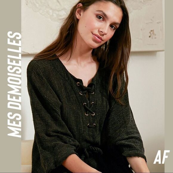 FREE PEOPLE BY MES DEMOISELLES KOLLINA DRESS IN AQUA NEW NWT - Picture 9 of 10